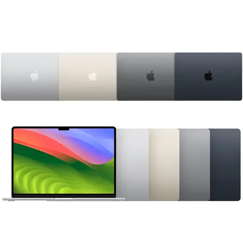 لپ تاپ 15.3 اینچی اپل مدل MacBook Air MRYT3 2024 ZPAM38GB RAM512GB SSD (7)